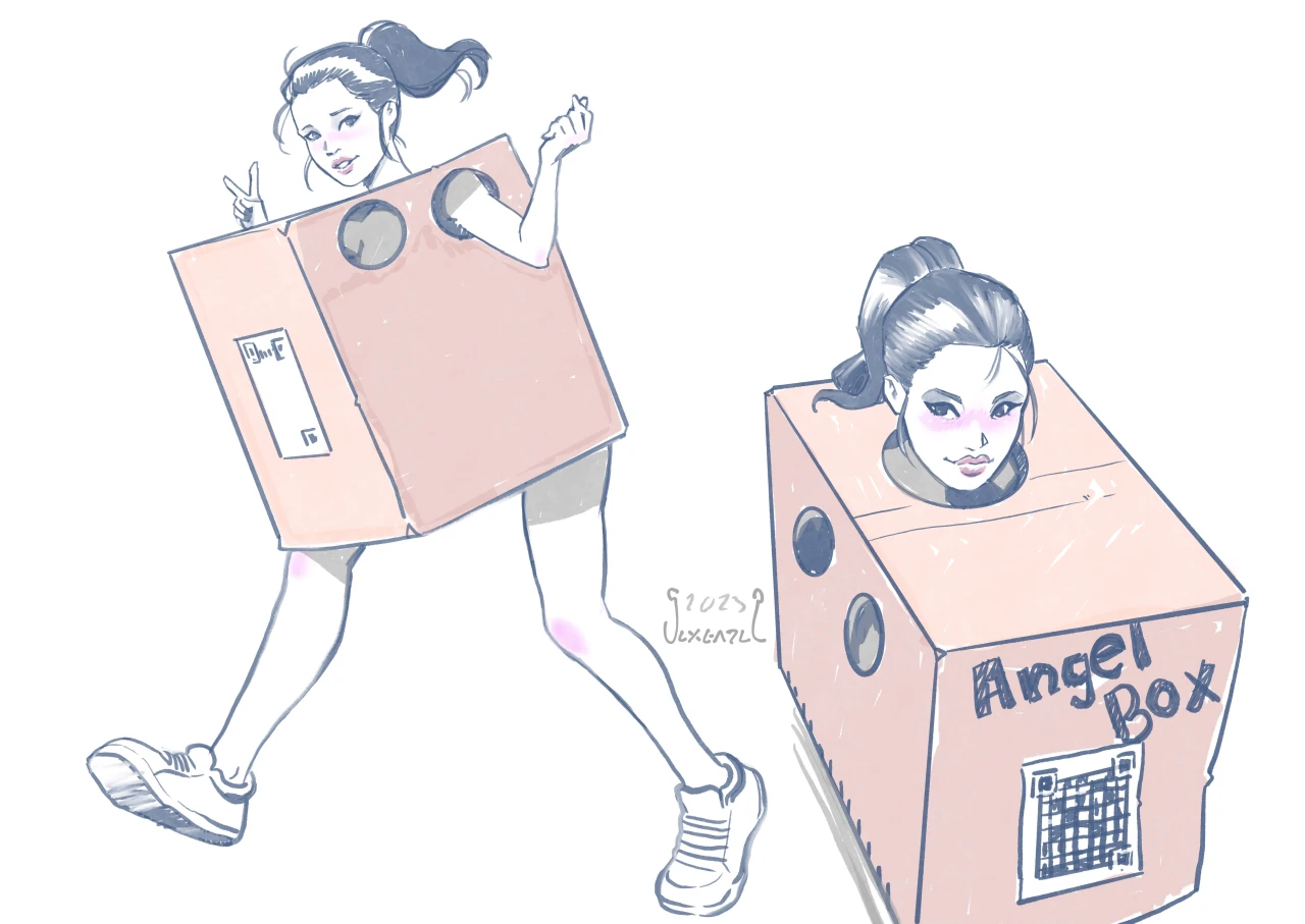 korean-box-girl-sketch