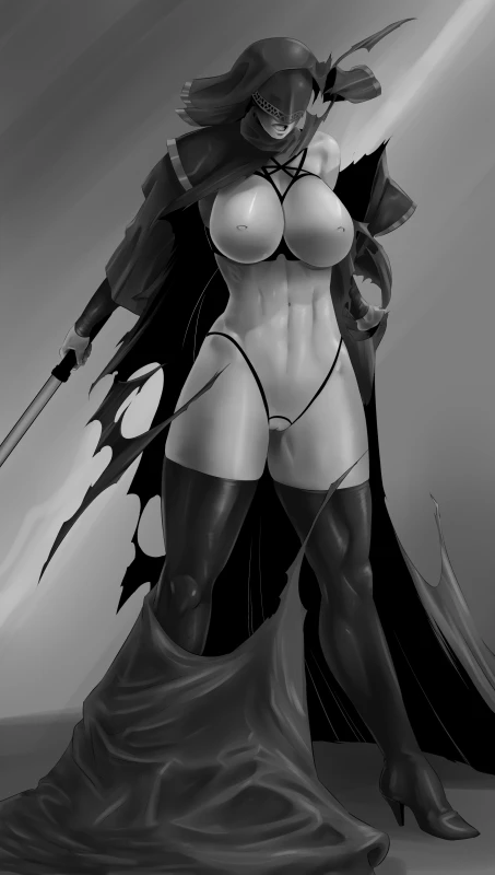 sketch BW visas marr